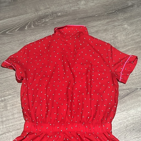 Victoria’s Secret Ruffle Heart Print Romper - Picture 12 of 12